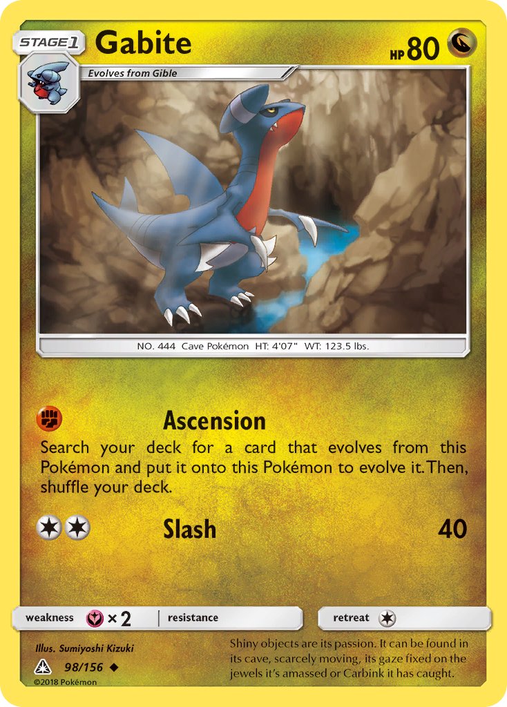 Gabite [Reverse Holo]